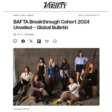 BAFTA Breakthrough 2024 BAFTA Breakthrough 2024